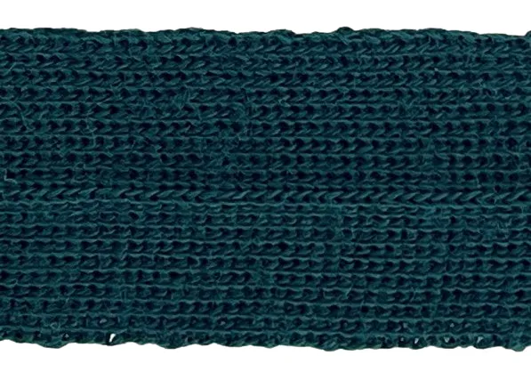 7/8" Forest Simple Fold-Over Wool Trim (Made in Japan)