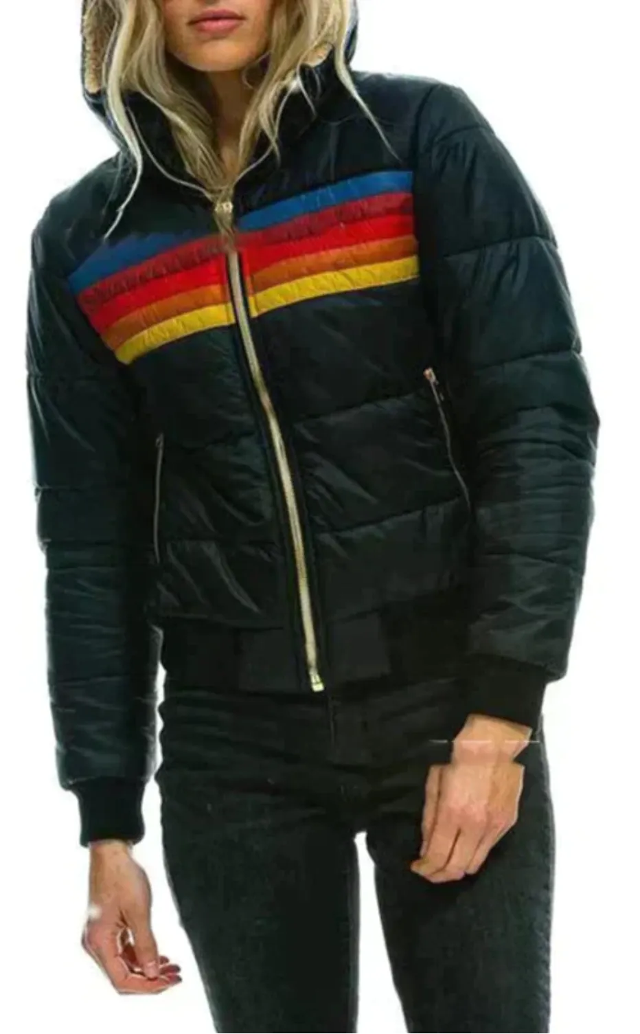 Andrea | Winter comfort in cold with plush coat