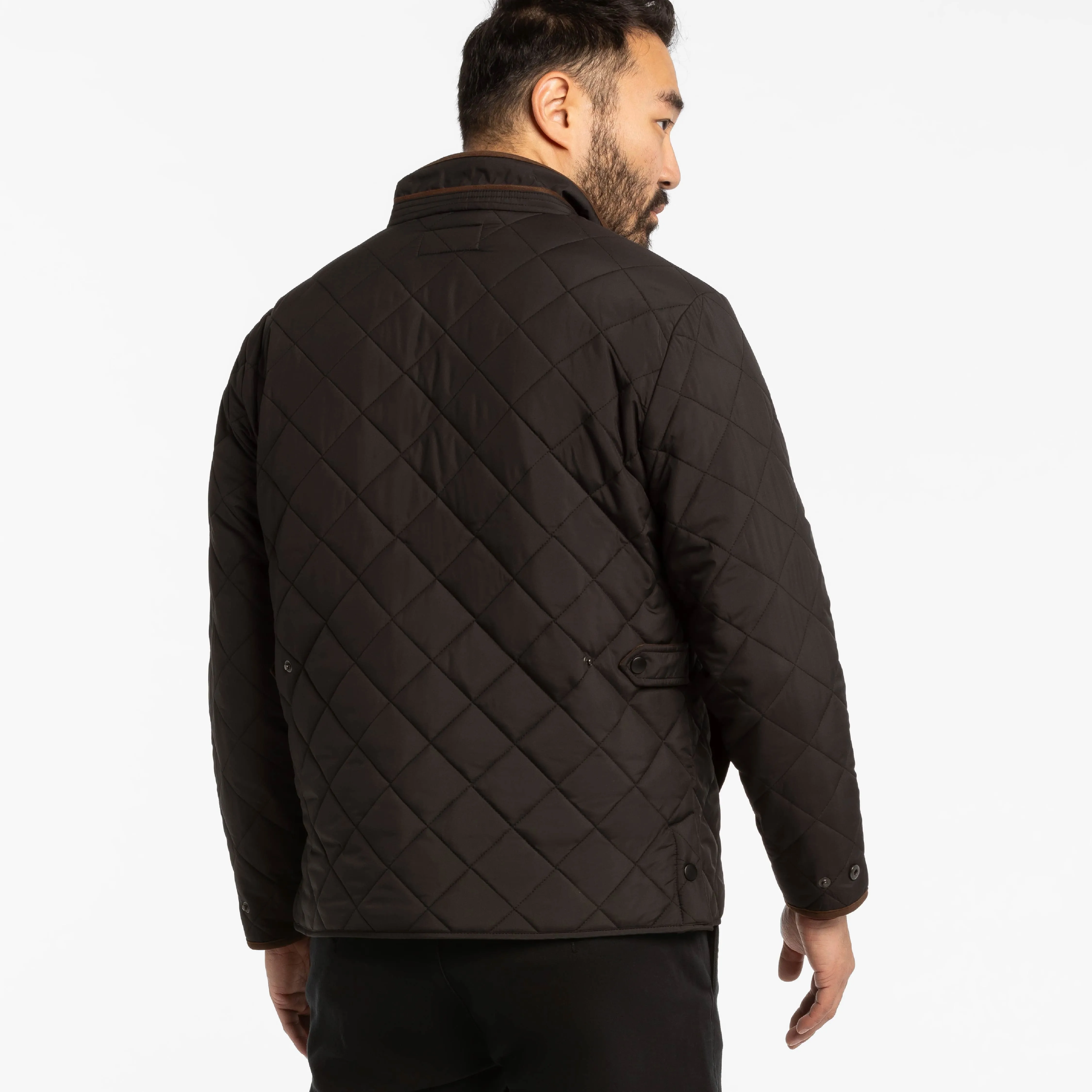 Black Quilted Jacket