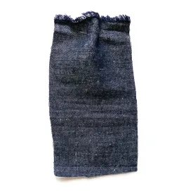 County Twill Wool & Linen Blue