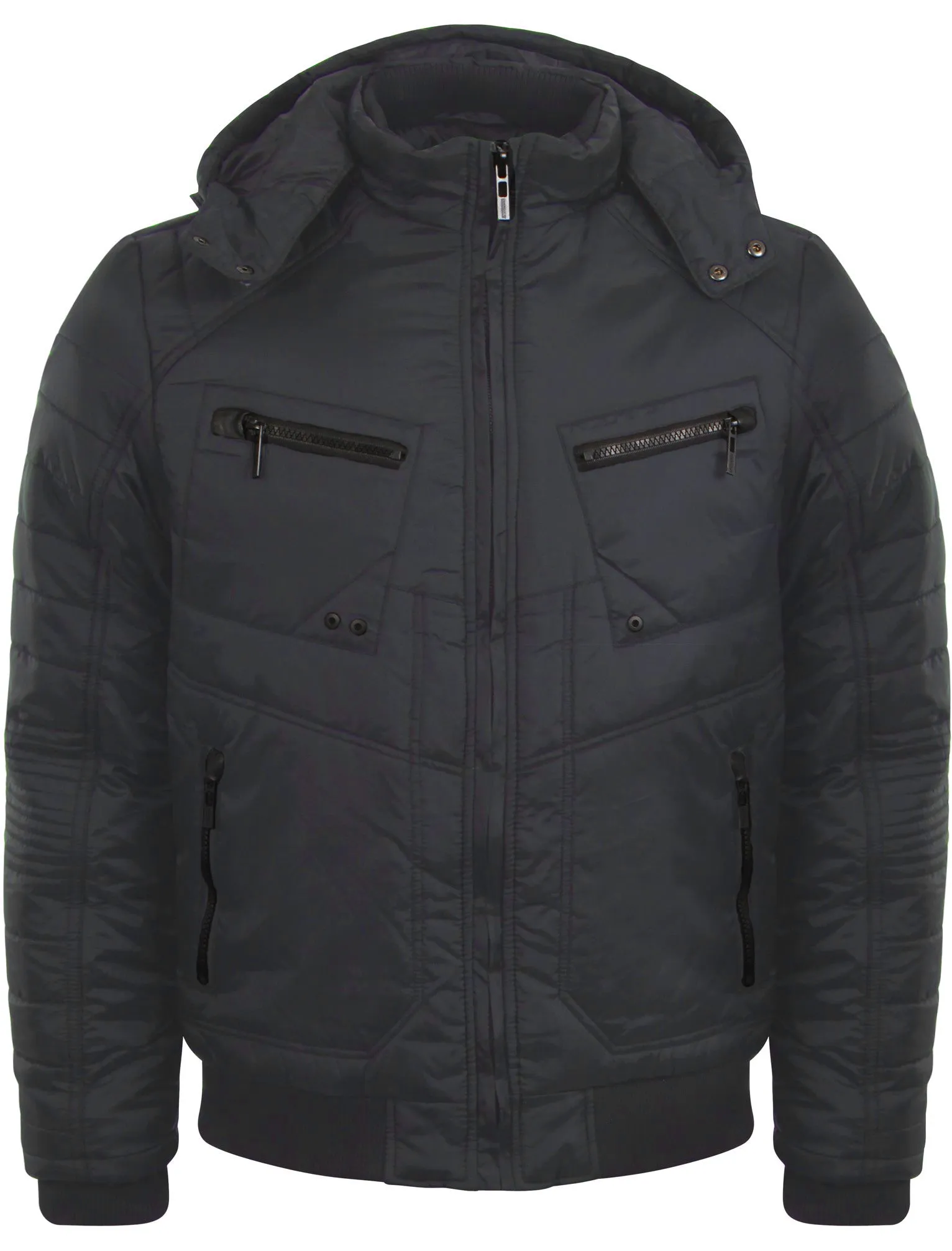 Dissident Wolfman padded blue jacket