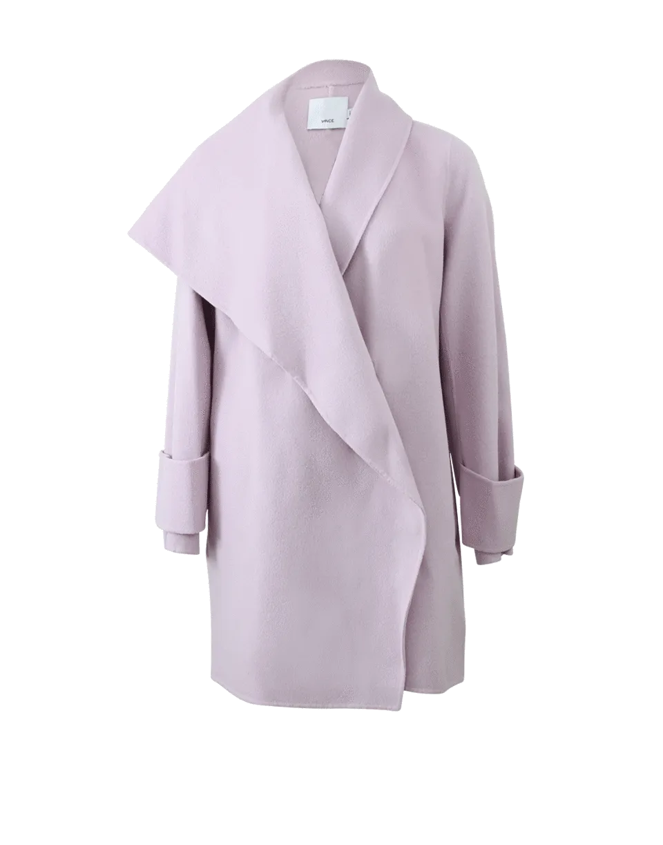 Drape Neck Coat