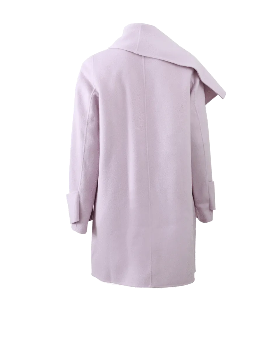 Drape Neck Coat