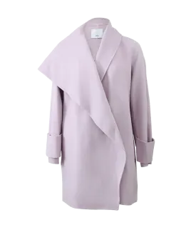 Drape Neck Coat