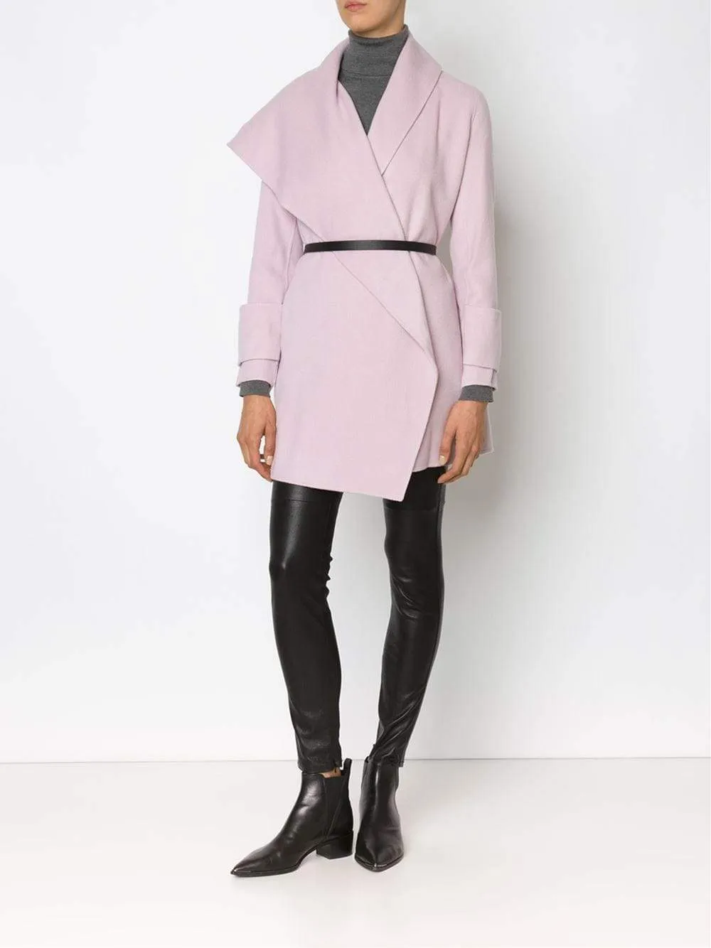 Drape Neck Coat