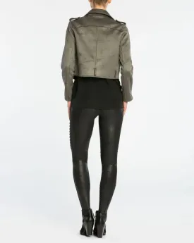 Faux Leather Moto Leggings – Edgy Style with Flattering Shaping