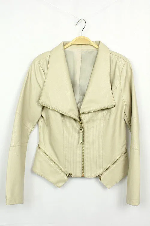 Hendrix Moto Jacket Bone