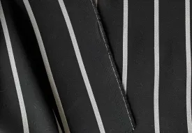 Lanificio G.B. Cont Black & White Wool Gabardine (Made in Italy)