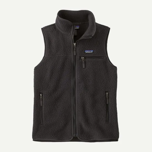 Mens Pat W Retro Pile Vest