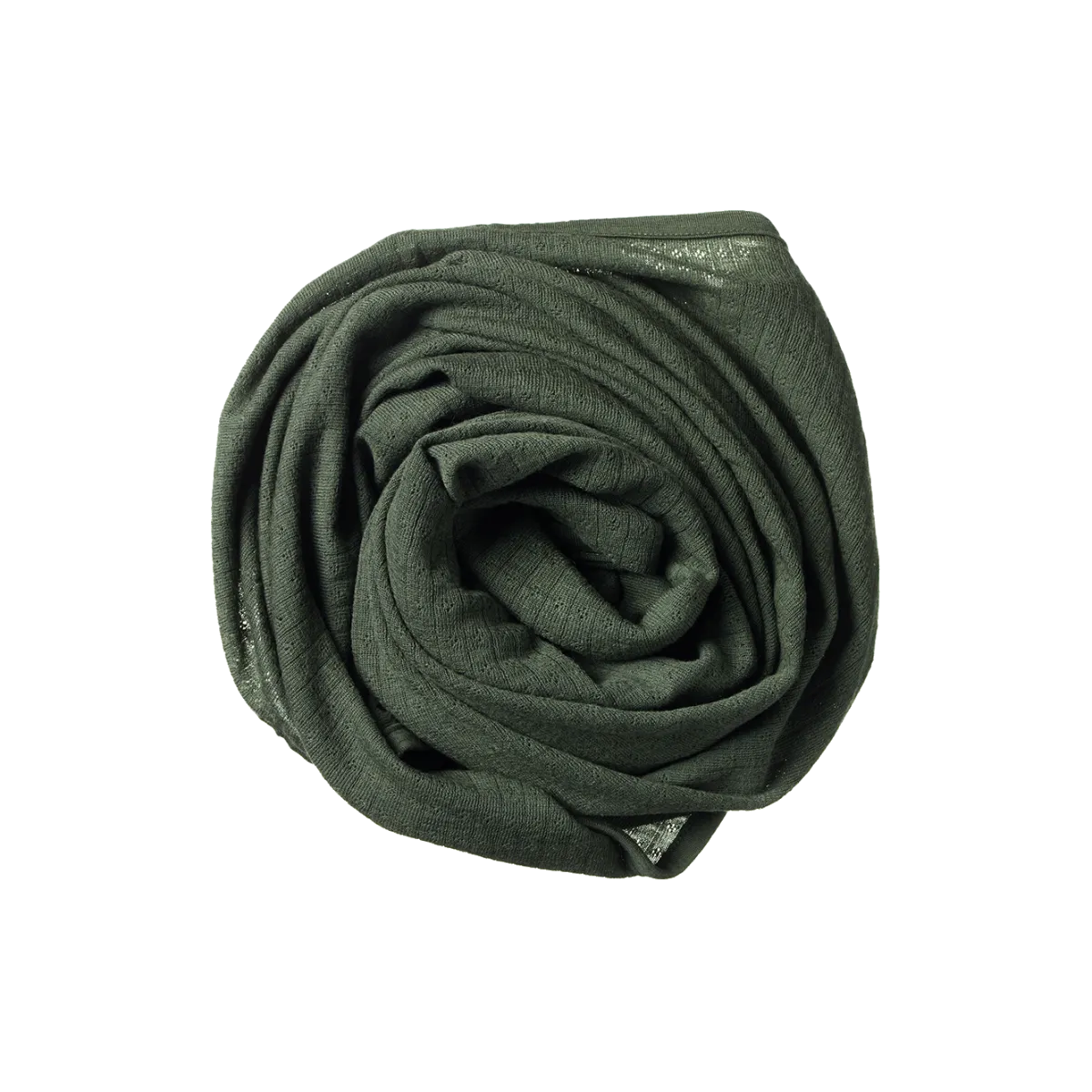 Nature Baby Merino Wrap Pointelle - Thyme