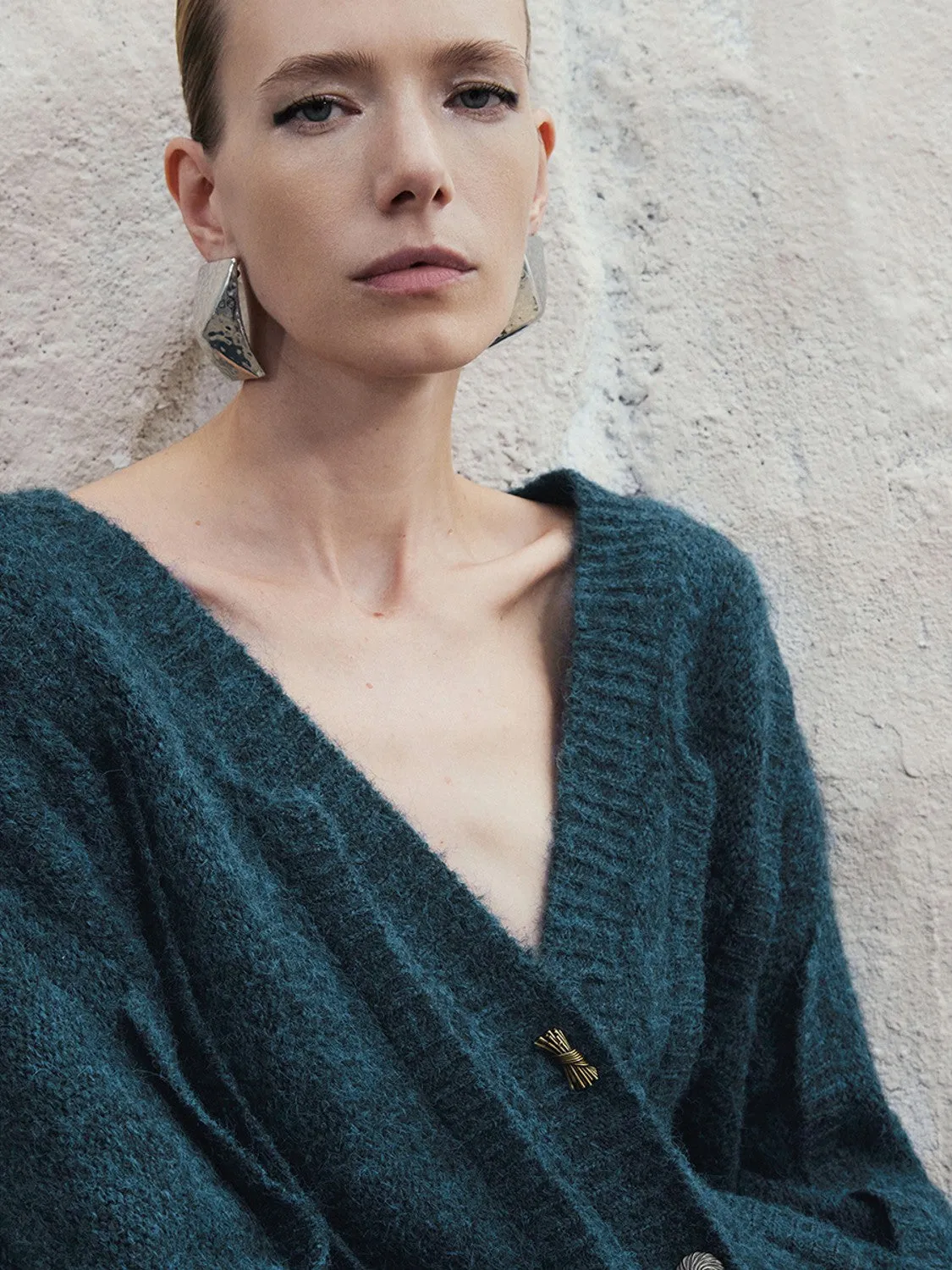 Oversized Knitted Cardigans