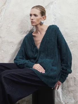 Oversized Knitted Cardigans