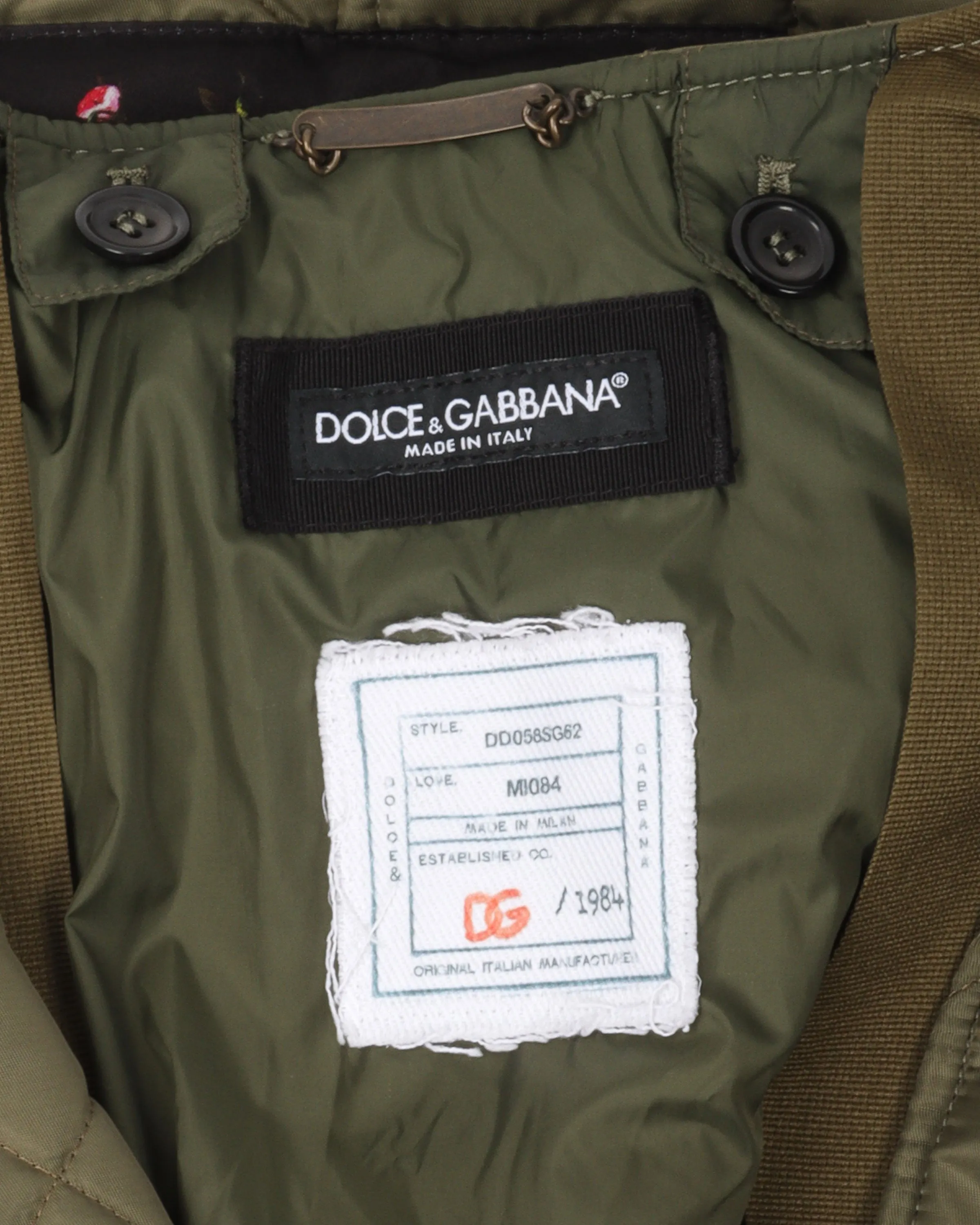 Patched Padded Liner Jacket