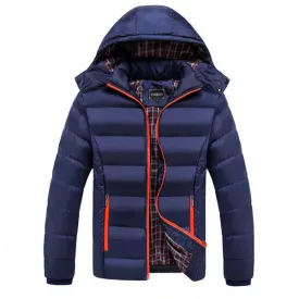 Plus Size Hooded Padded Jackets