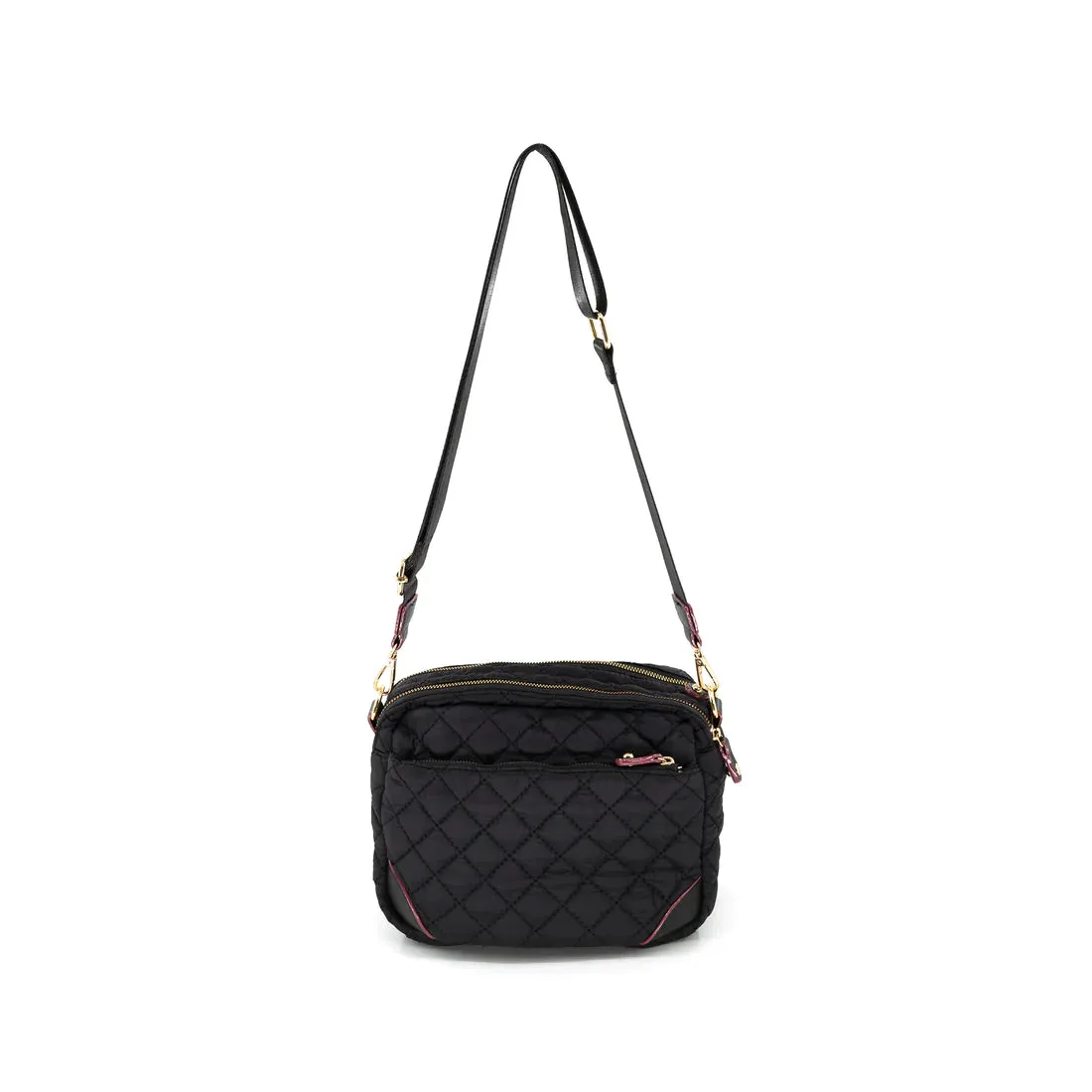Quilted Crossbody with Adjustable Strap