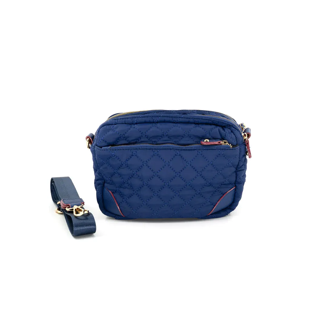 Quilted Crossbody with Adjustable Strap