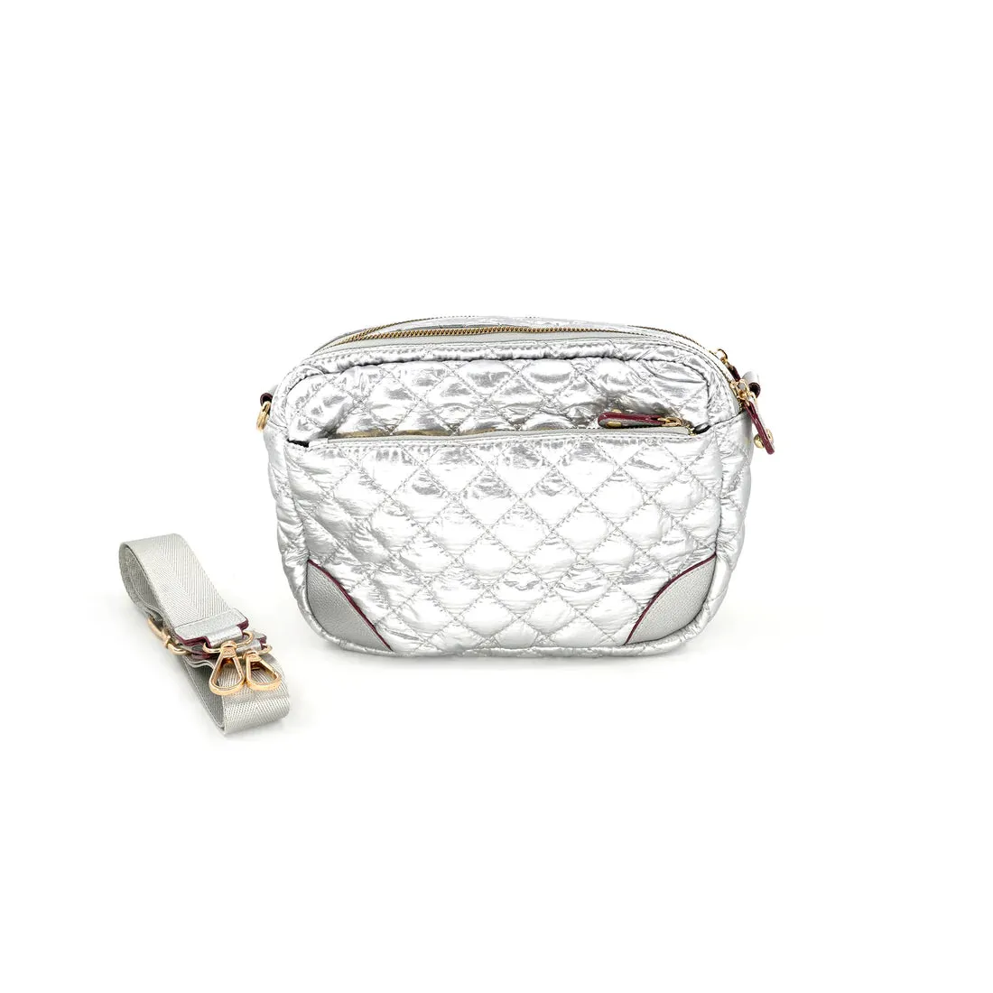 Quilted Crossbody with Adjustable Strap