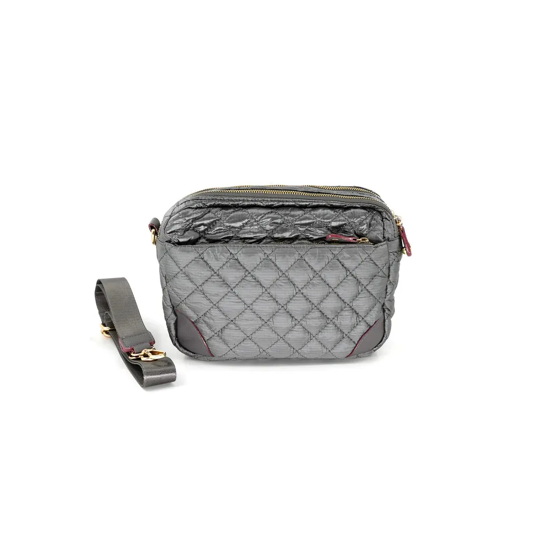 Quilted Crossbody with Adjustable Strap