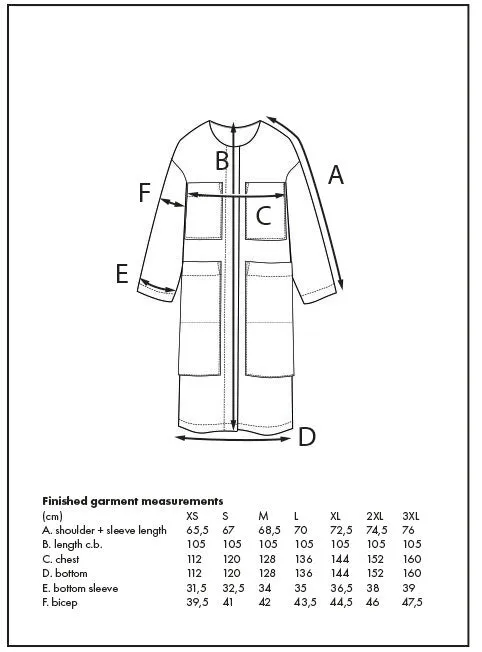 THE ASSEMBLY LINE • Lab Coat Sewing Pattern (XL - 3XL)