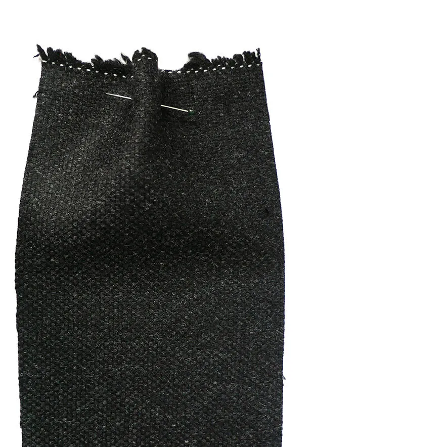 Thick Weave Wool Grey