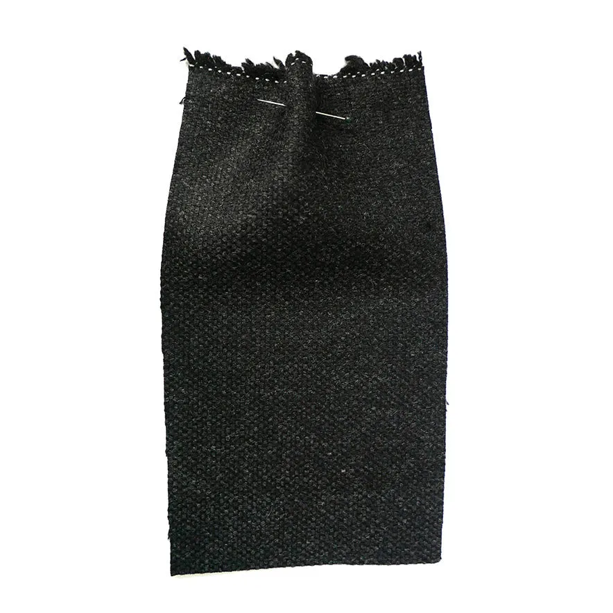 Thick Weave Wool Grey