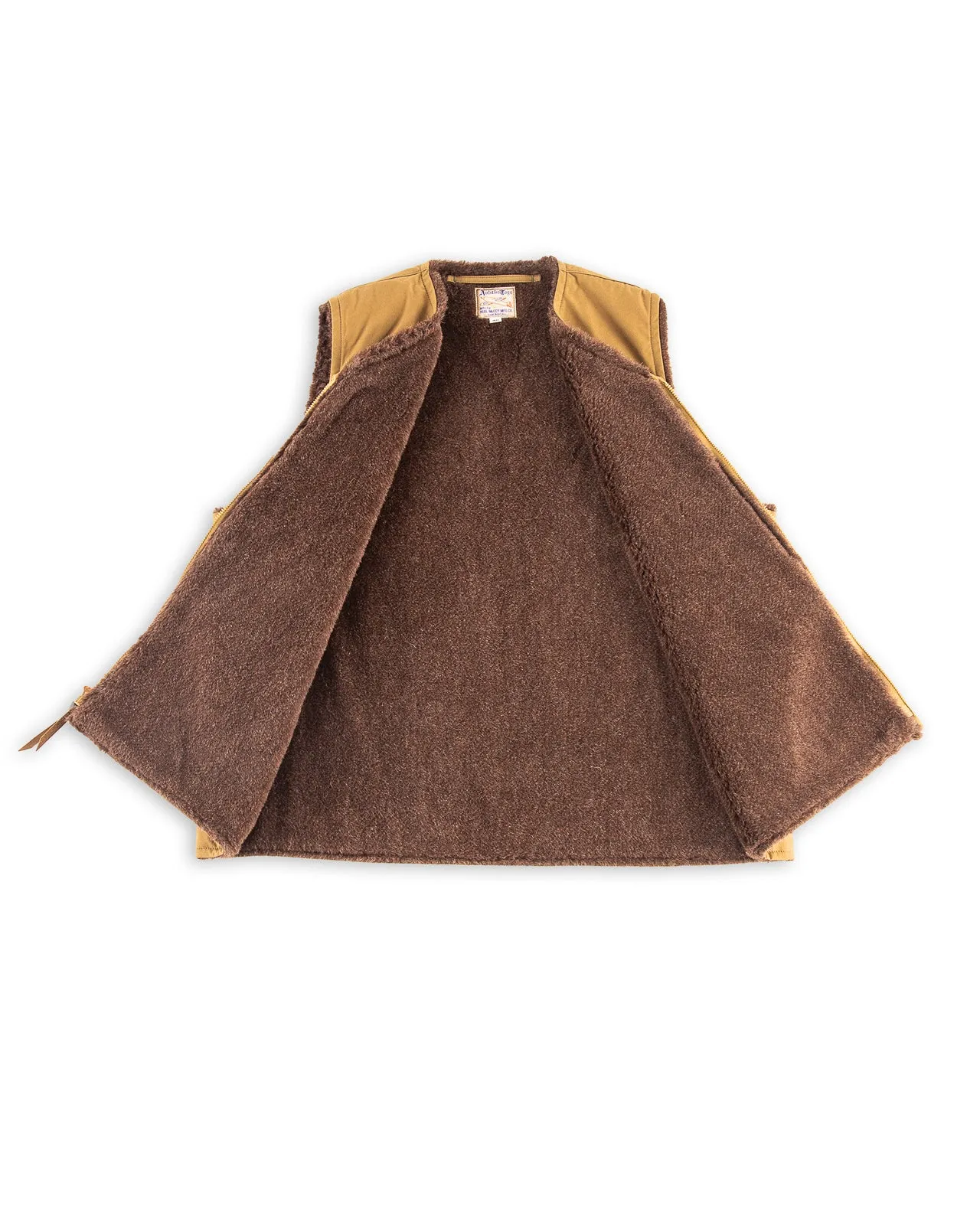 USN Alpaca Vest - Khaki