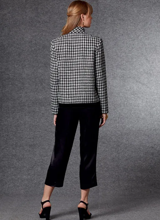 V1717 Misses' Jacket, Skirt & Pants