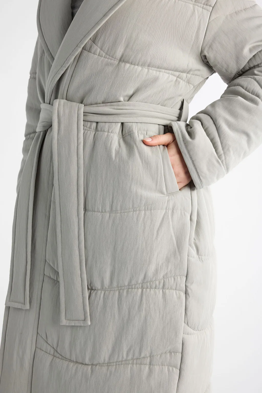 Women's Quilted House Coat
