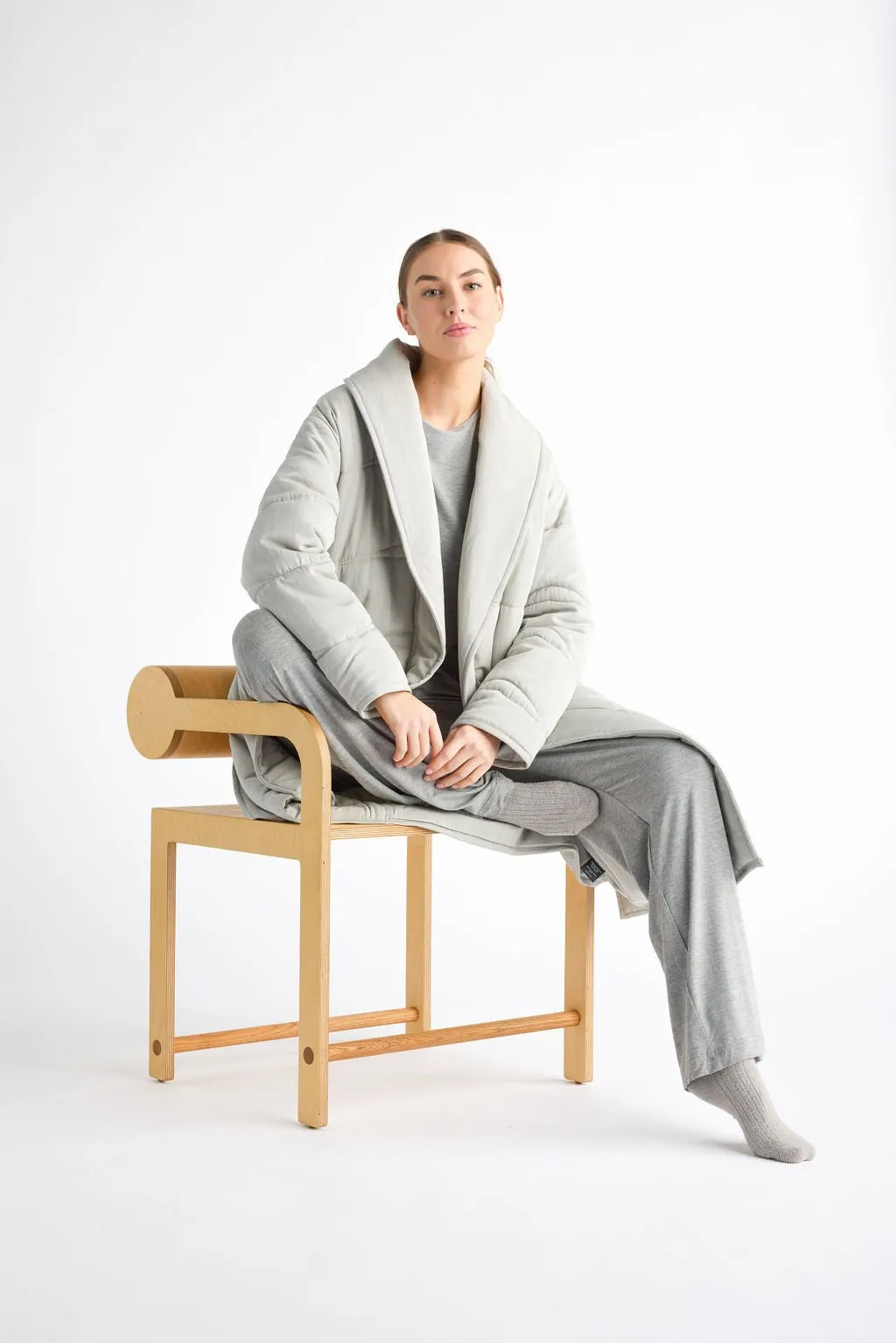 Women's Quilted House Coat