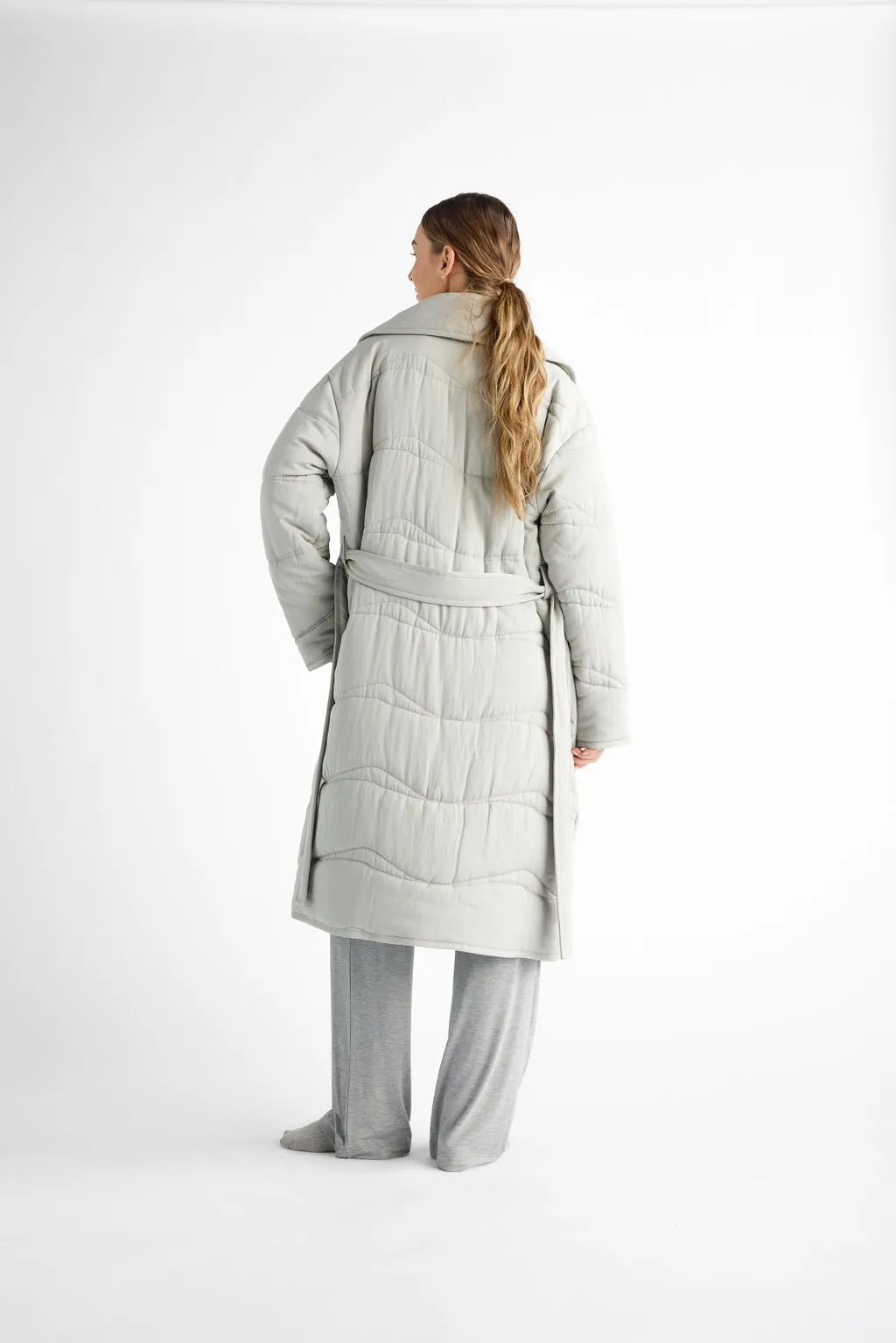 Women's Quilted House Coat